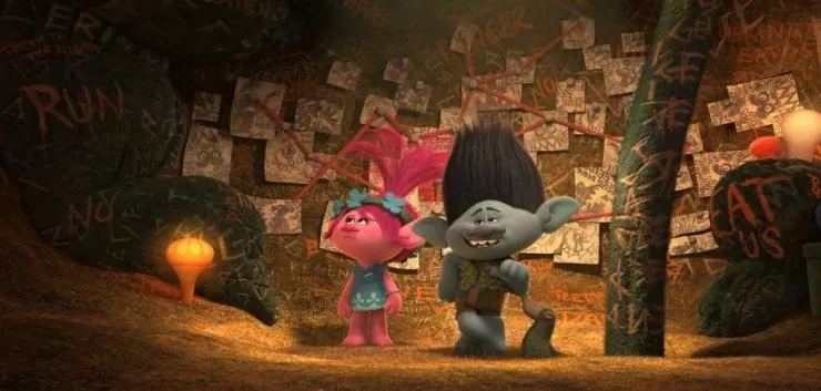 Кадр из Тролли (2016) Кадр 2 из мультфильма Тролли / Trolls (2016)