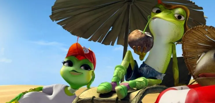 Кадр из Принцесса-лягушка (2013) Кадр 2 из мультфильма Принцесса-лягушка / Frog Kingdom (2013)