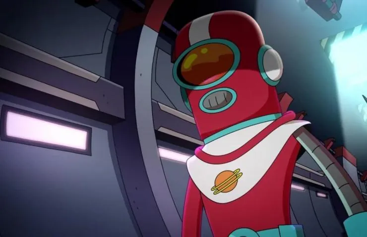 Кадр из Крайний космос (2018) Кадр 3 из сериала Крайний космос / Final Space (2018)