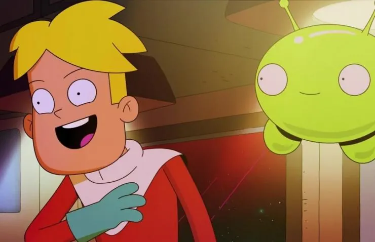 Кадр из Крайний космос (2018) Кадр 1 из сериала Крайний космос / Final Space (2018)