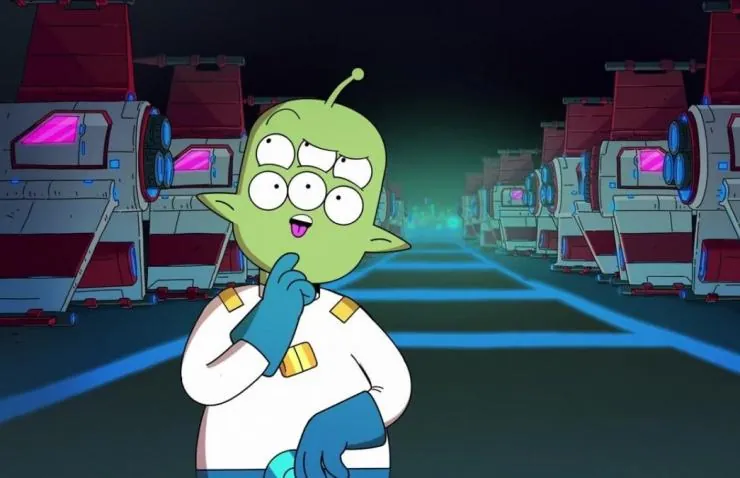 Кадр из Крайний космос (2018) Кадр 2 из сериала Крайний космос / Final Space (2018)