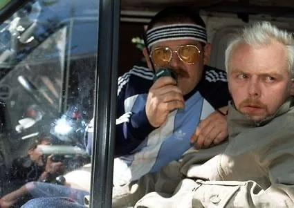 Кадр из Долбанутые (1999) Кадр 2 из сериала Долбанутые / Spaced (1999)