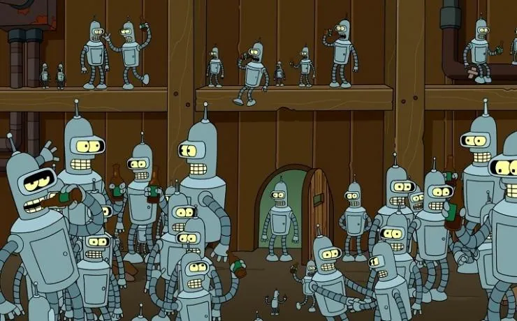 Кадр из Футурама (1999) Кадр 3 из сериала Футурама / Futurama (1999)