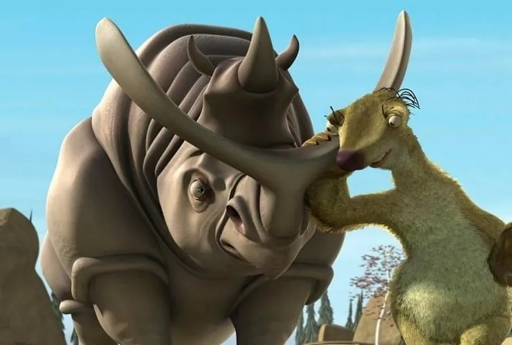 Кадр из Ледниковый период (2002) Кадр 3 из мультфильма Ледниковый период / Ice Age (2002)