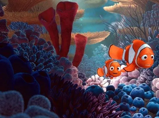Кадр из В поисках Немо (2003) Кадр 2 из мультфильма В поисках Немо / Finding Nemo (2003)