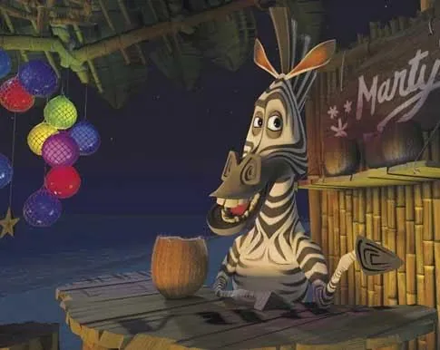 Кадр из Мадагаскар (2005) Кадр 2 из мультфильма Мадагаскар / Madagascar (2005)
