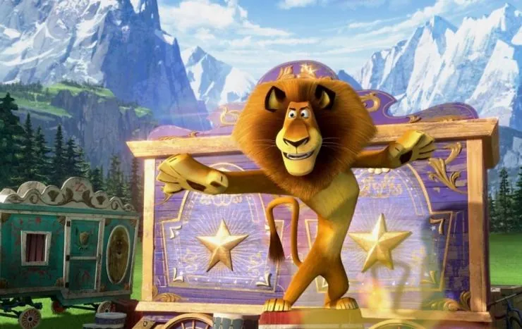 Кадр из Мадагаскар 3 (2012) Кадр 1 из мультфильма Мадагаскар 3 / Madagascar 3: Europe's Most Wanted (2012)