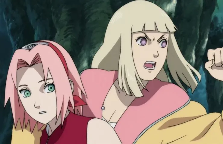 Кадр из Наруто 4 (2007) Кадр 1 из аниме фильма Наруто 4 / Naruto Shippuden The Movie 1 (2007)