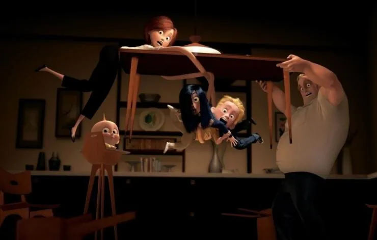 Кадр из Суперсемейка (2004) Кадр 1 из мультфильма Суперсемейка / The Incredibles (2004)