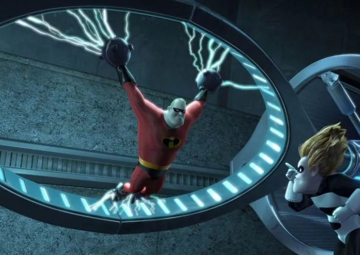 Кадр из Суперсемейка (2004) Кадр 2 из мультфильма Суперсемейка / The Incredibles (2004)