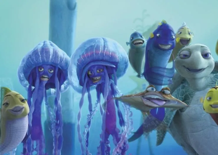 Кадр из Подводная братва (2004) Кадр 2 из мультфильма Подводная братва / Shark Tale (2004)