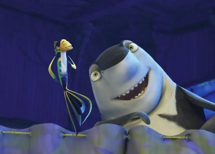 Кадр из Подводная братва (2004) Кадр 3 из мультфильма Подводная братва / Shark Tale (2004)