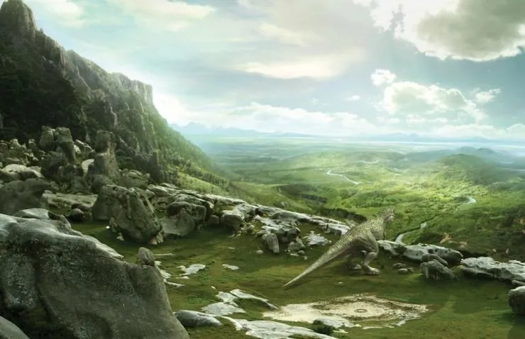 Кадр из Тарбозавр (2011) Кадр 1 из мультфильма Тарбозавр / Jeombaki: hanbandoui gongryong 3D (2011)