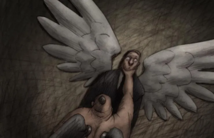 Кадр из Идиоты и ангелы (2008) Кадр 1 из мультфильма Идиоты и ангелы / Idiots and Angels (2008)