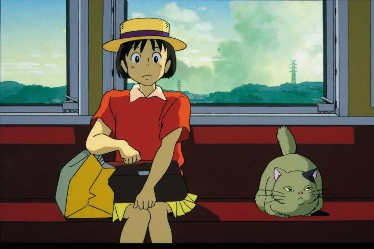 Кадр из Шепот сердца (1995) Кадр 3 из аниме фильма Шепот сердца / Mimi wo sumaseba (1995)