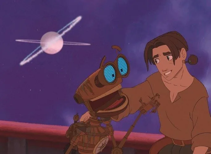 Кадр из Планета сокровищ (2002) Кадр 3 из мультфильма Планета сокровищ / Treasure Planet (2002)
