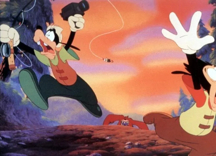 Кадр из Каникулы Гуфи (1995) Кадр 3 из мультфильма Каникулы Гуфи / A Goofy Movie (1995)