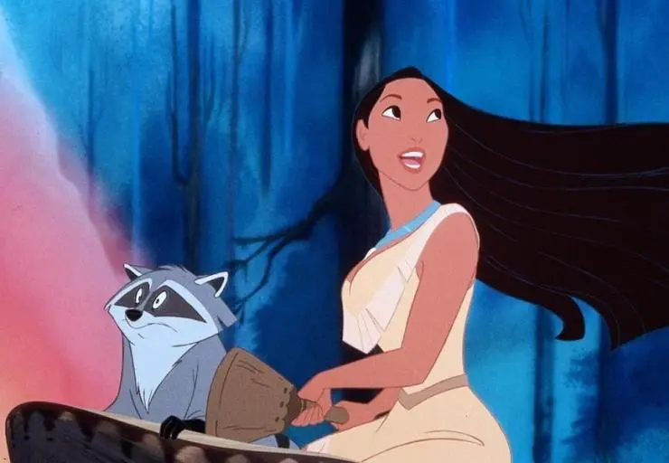 Кадр из Покахонтас (1995) Кадр 2 из мультфильма Покахонтас / Pocahontas (1995)