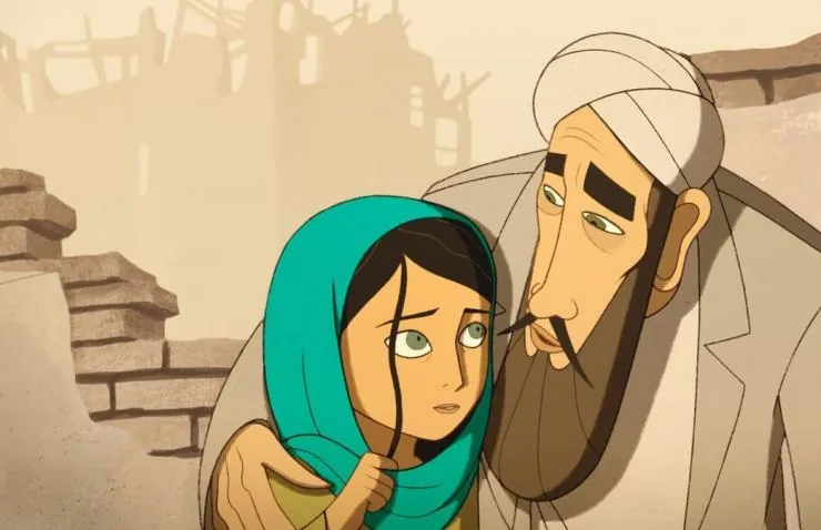 Кадр из Добытчица (2017) Кадр 2 из мультфильма Добытчица / The Breadwinner (2017)