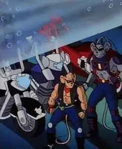 Кадр из Мыши-Рокеры с Марса (1993) Кадр 1 из сериала Мыши-Рокеры с Марса / Biker Mice from Mars (1993)