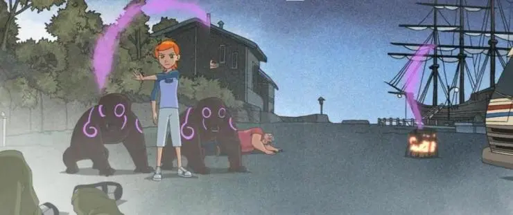 Кадр из Бен 10 (2005) Кадр 1 из сериала Бен 10 / Ben 10 (2005)