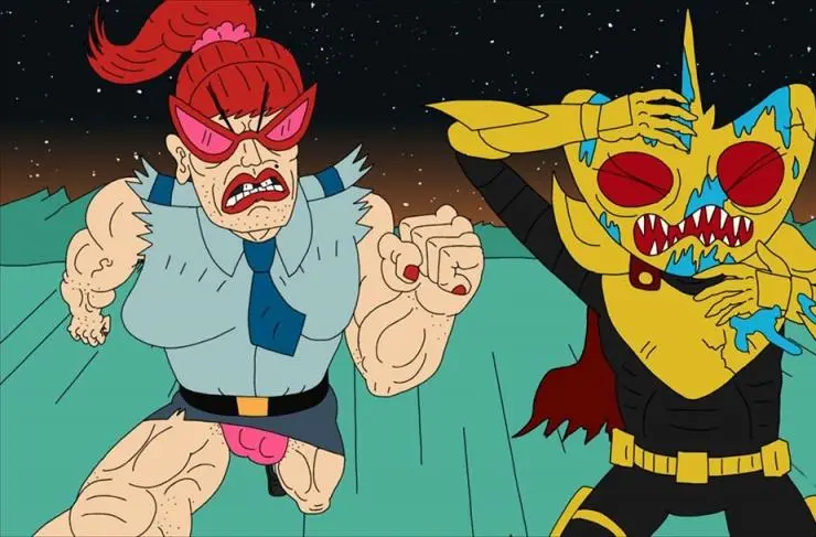 Кадр из Тюряга (2007) Кадр 2 из сериала Тюряга / Superjail! (2007)