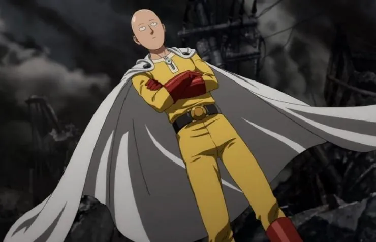 Кадр из Ванпанчмен (2015) Кадр 1 из аниме сериала Ванпанчмен / One Punch Man (2015)