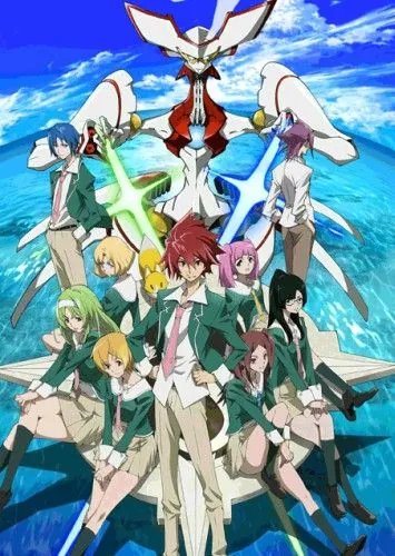 Постер: Звездный гонщик: Блистательный Такуто / Star Driver: Kagayaki no Takuto (2010)