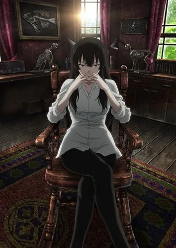 Постер: Труп под ногами Сакурако / Sakurako-san no Ashimoto ni wa Shitai ga Umatteiru (2015)