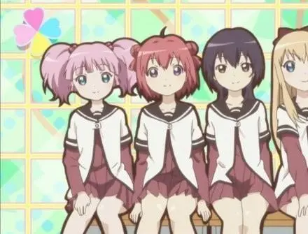 Кадр из Юру Юри (2011) Кадр 1 из аниме сериала Юру Юри / Yuru Yuri (2011)