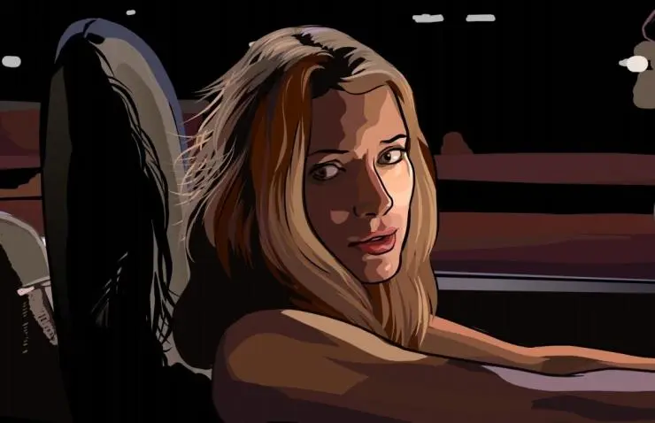 Кадр из Помутнение (2006) Кадр 3 из мультфильма Помутнение / A Scanner Darkly (2006)