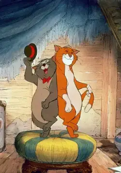 Кадр из Коты-аристократы (1970) Кадр 2 из мультфильма Коты-аристократы / The AristoCats (1970)