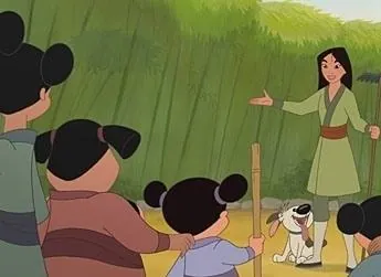 Кадр из Мулан 2 (2004) Кадр 2 из мультфильма Мулан 2 / Mulan II (2004)