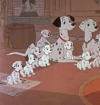 Кадр из 101 далматинец (1961) Кадр 1 из мультфильма 101 далматинец / One Hundred and One Dalmatians (1961)