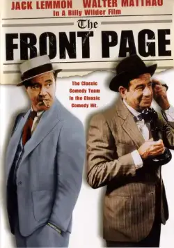 Постер: Первая полоса / The Front Page (1974)
