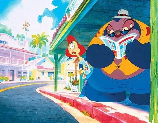 Кадр из Лило и Стич (2002) Кадр 2 из мультфильма Лило и Стич / Lilo & Stitch (2002)