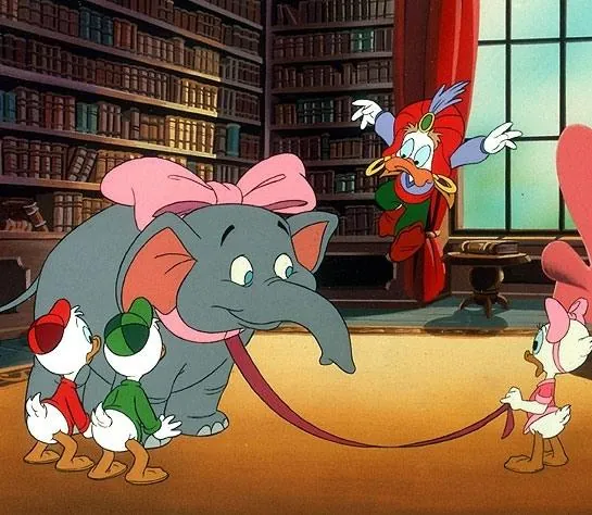 Кадр из Утиные истории: Заветная лампа (1990) Кадр 1 из мультфильма Утиные истории: Заветная лампа / DuckTales the Movie: Treasure of the Lost Lamp (1990)