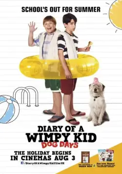 Постер: Дневник слабака 3 / Diary of a Wimpy Kid 3 - Dog Days (2012)