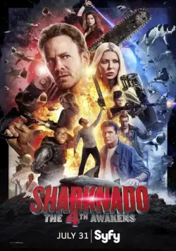Постер: Акулий торнадо 4: Пробуждение / Sharknado IV (2016)