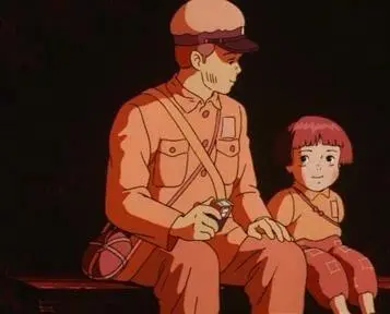 Кадр из Могила светлячков (1988) Кадр 3 из аниме фильма Могила светлячков / Hotaru no Haka (1988)