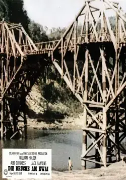 Кадр из Мост через реку Квай (1957) Кадр 1 из фильма Мост через реку Квай / The Bridge on the River Kwai (1957)