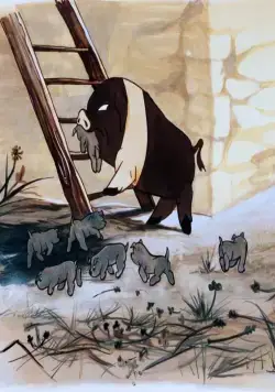 Кадр из Звероферма (1954) Кадр 3 из мультфильма Звероферма / Animal Farm (1954)
