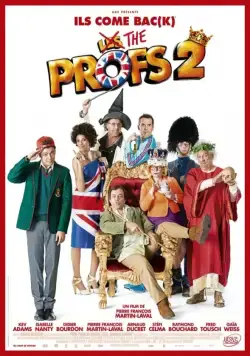 Постер: Безумные преподы: Миссия в Лондон / Les profs 2 (2015)