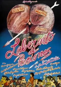 Постер: Лабиринт страстей / Laberinto de pasiones (1982)
