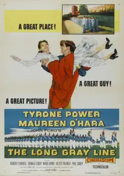 Постер: Длинная серая линия / The Long Gray Line (1955)