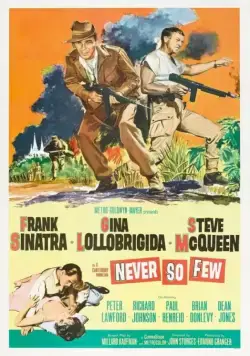 Постер: Никогда не было так мало / Never So Few (1959)