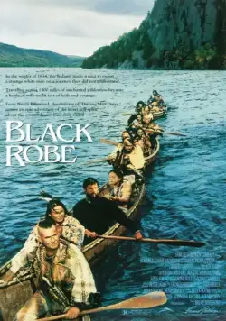 Постер: Черная сутана / Black Robe (1991)