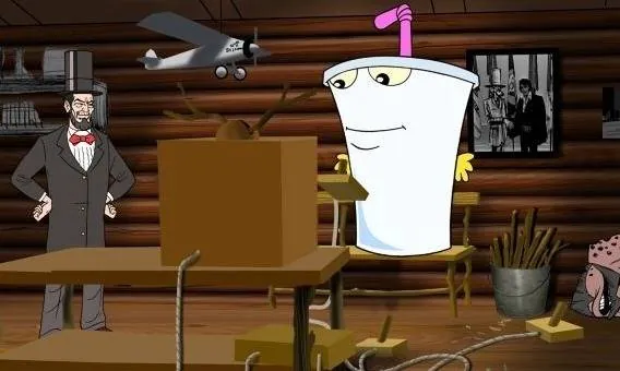Кадр из Команда Фастфуд (2007) Кадр 2 из мультфильма Команда Фастфуд / Aqua Teen Hunger Force Colon Movie Film for Theaters (2007)