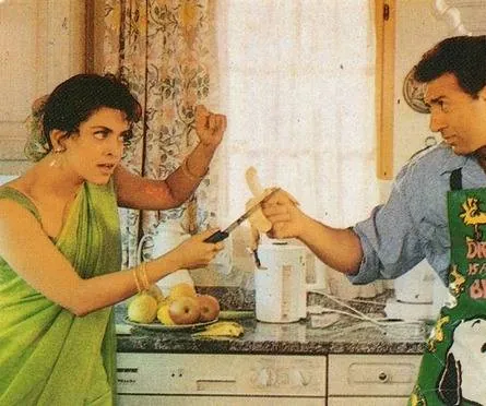 Кадр из Жизнь под страхом (1993) Кадр 1 из фильма Жизнь под страхом / Darr (1993)