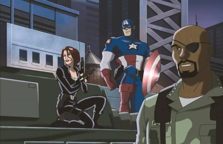Кадр из Новые Мстители (2006) Кадр 2 из мультфильма Новые Мстители / Ultimate Avengers (2006)